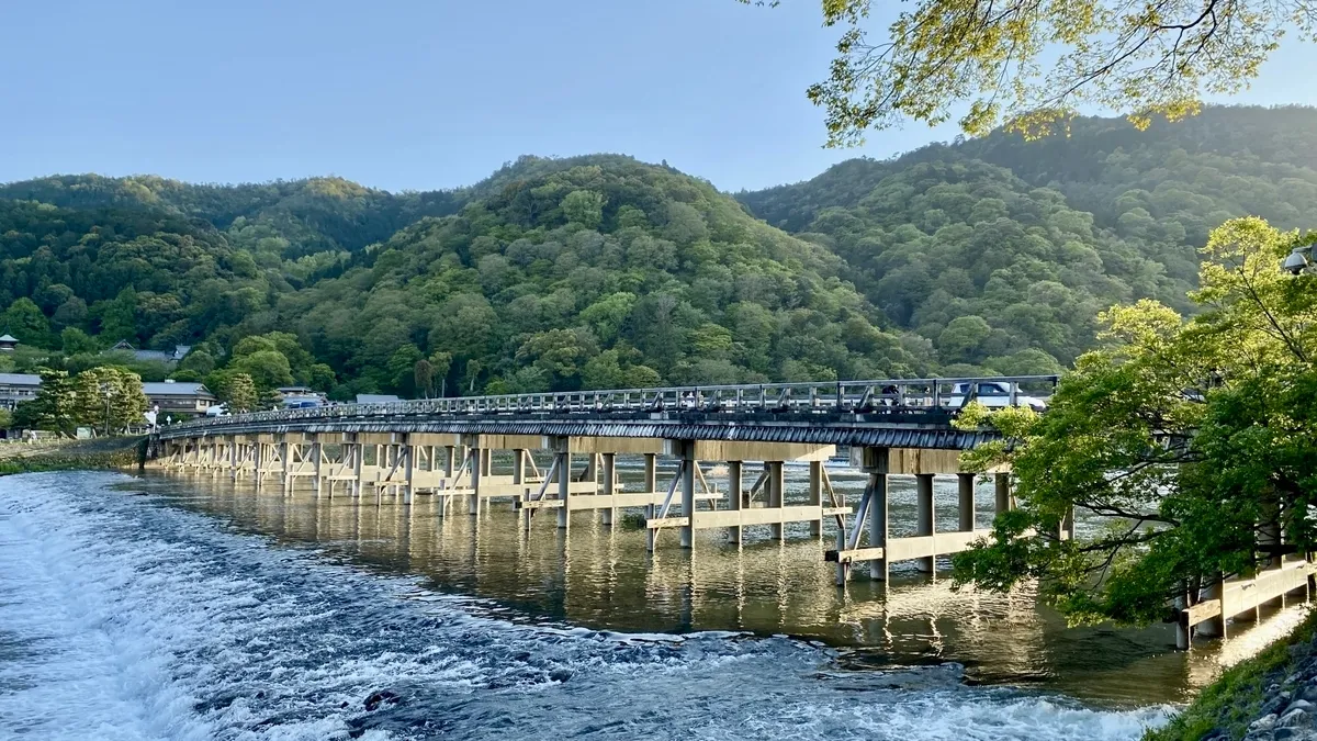 清晨的宇治橋