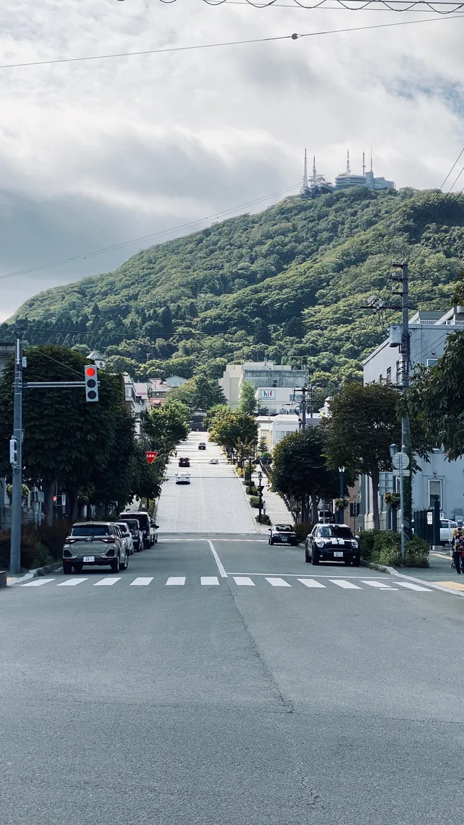 八幡坂和函館山