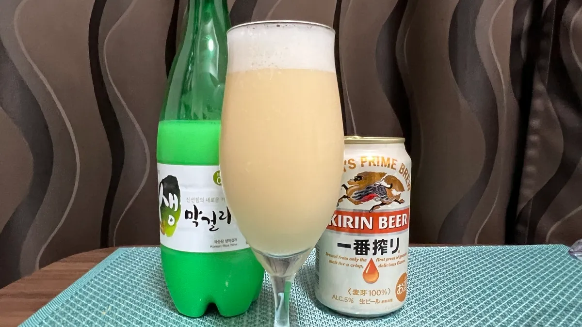 米酒+麒麟一番搾