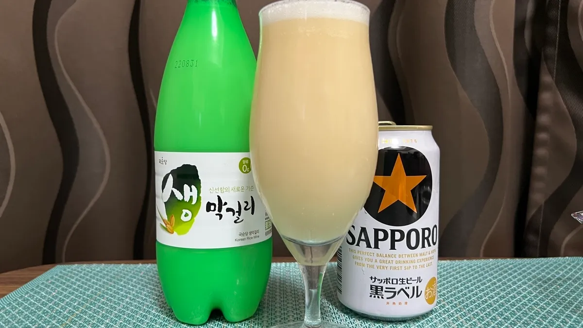 米酒+札幌黑標