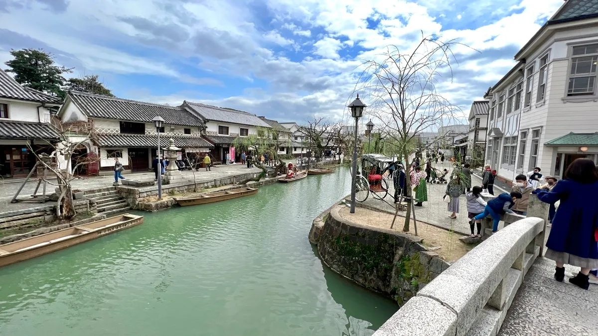 倉敷河沿岸街景