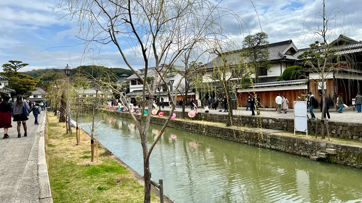 倉敷河沿岸街景