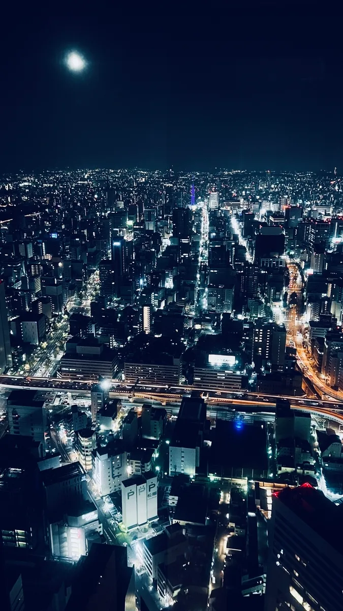 名古屋市區的夜景