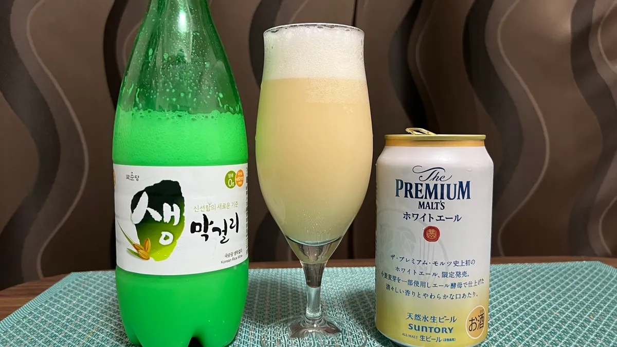 米酒+Premium Malts 白色愛爾