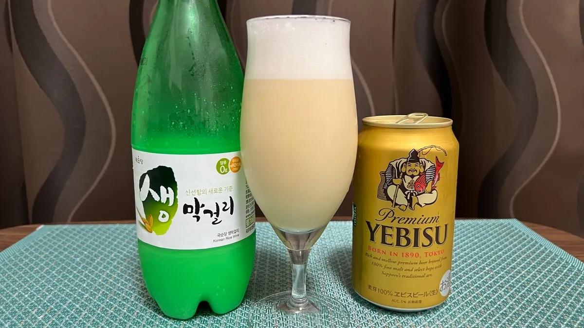 米酒+札幌惠比壽啤酒