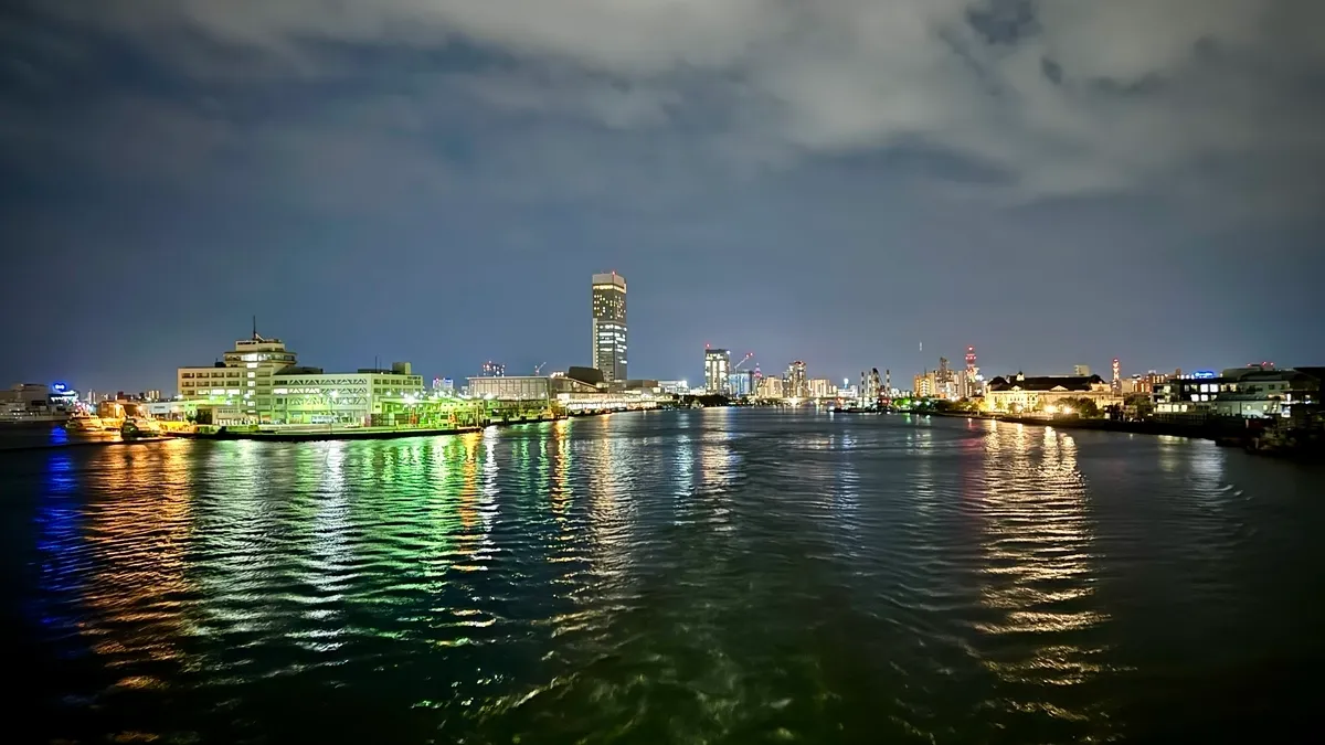 新潟市區夜景