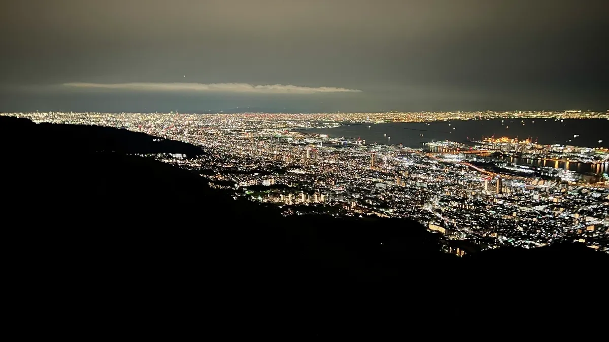 從掬星台觀賞的夜景