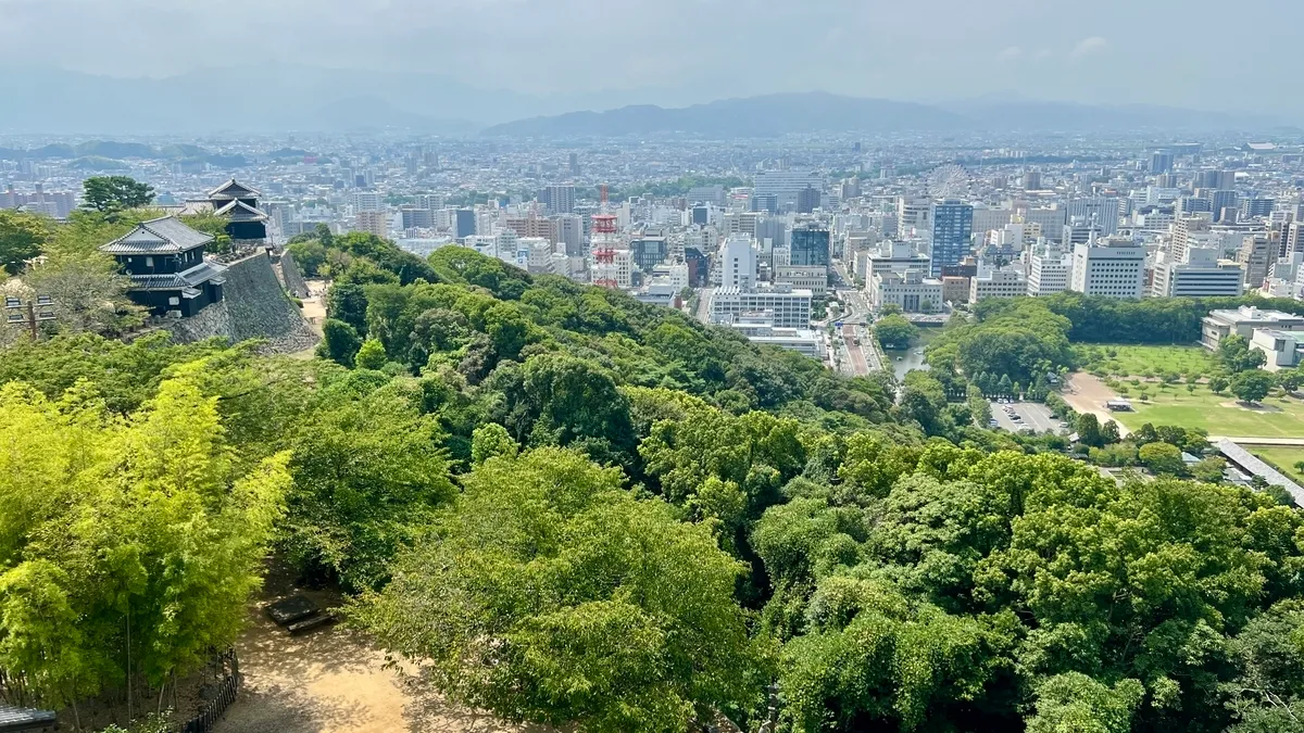 眺望松山市街