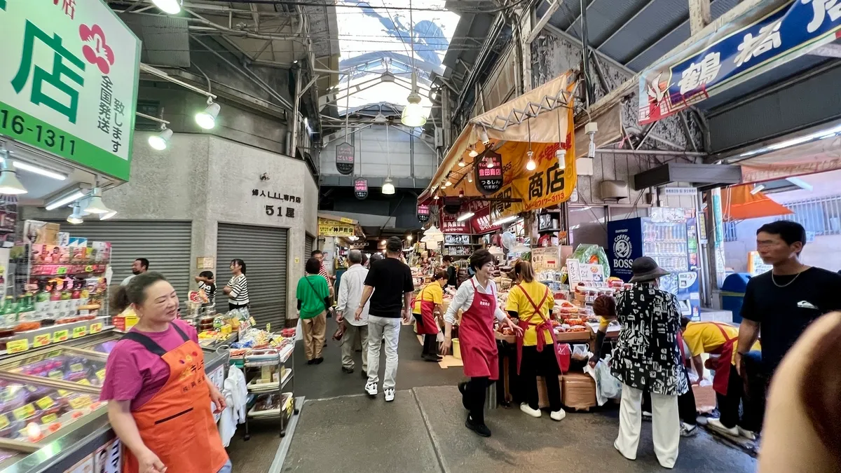 鶴橋商店街街景