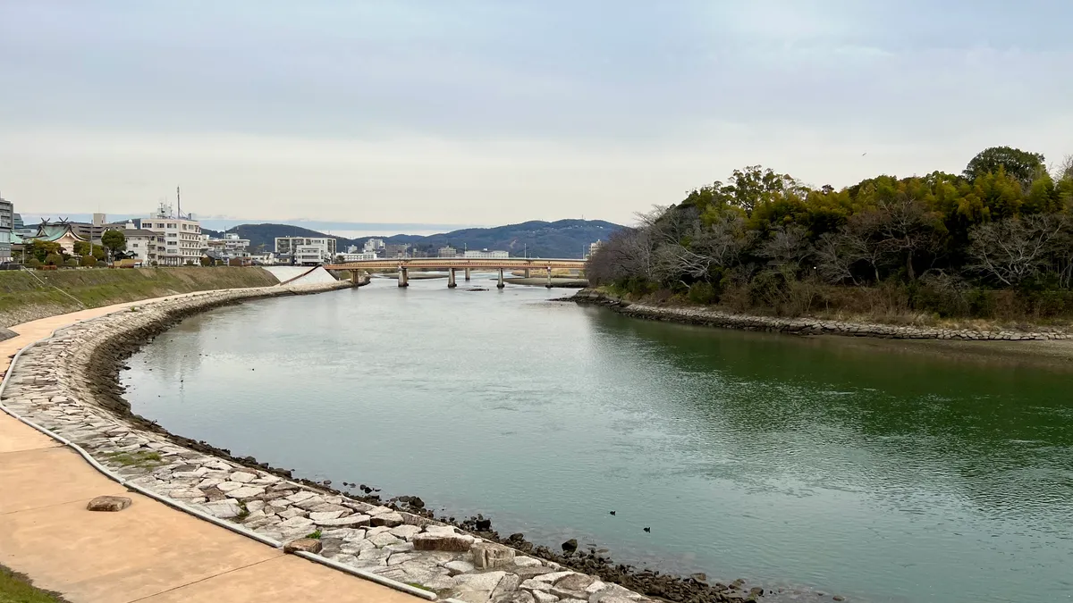 旭川河濱