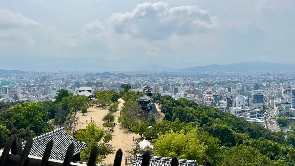 大天守最上層的眺望