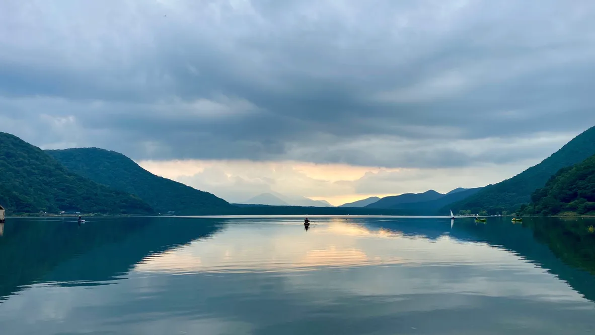 寧靜的西湖景色