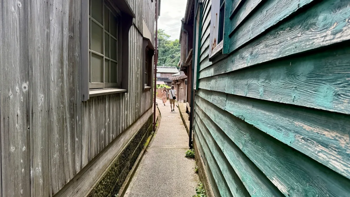 宿根木的街景