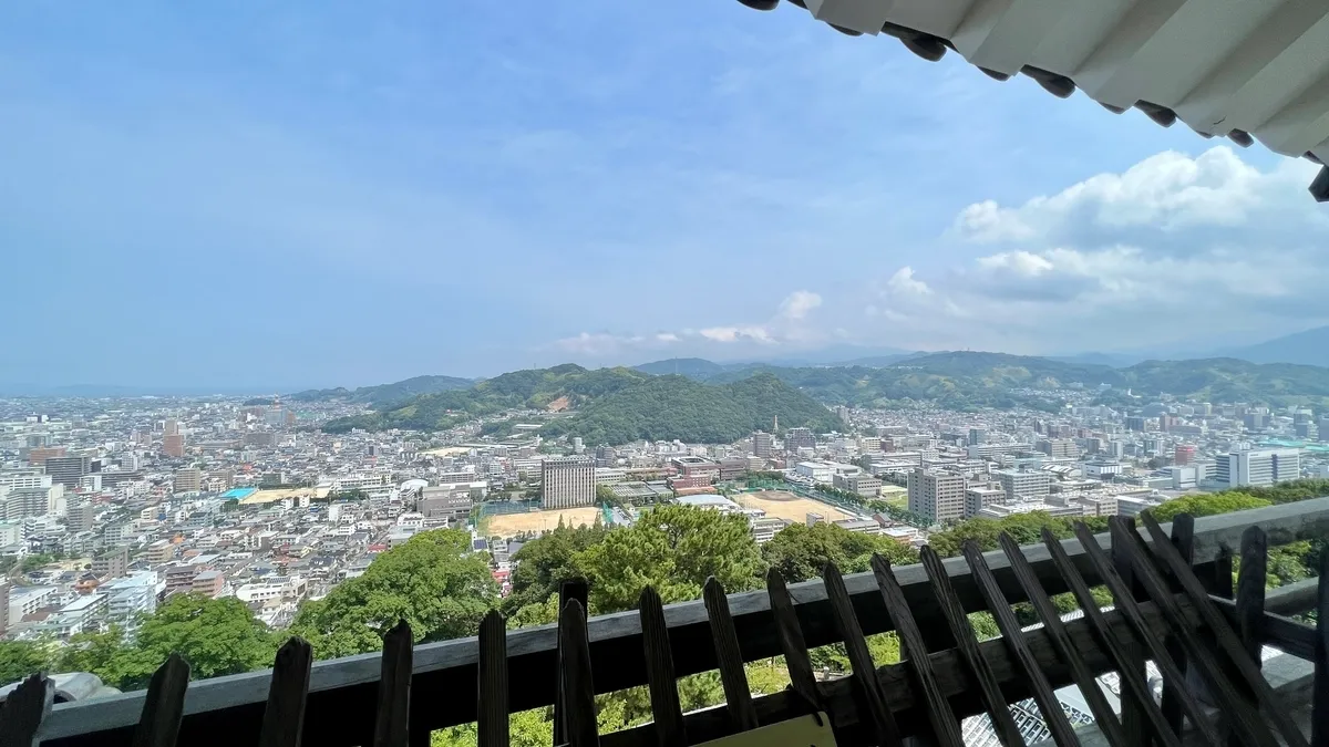 大天守最上層的眺望