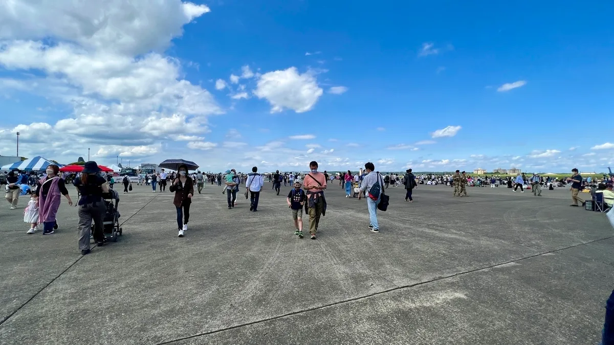 橫田基地內場地