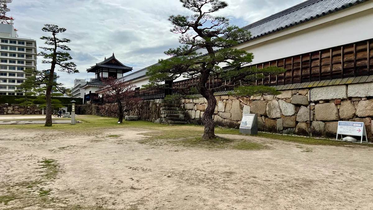 多聞櫓和太鼓櫓