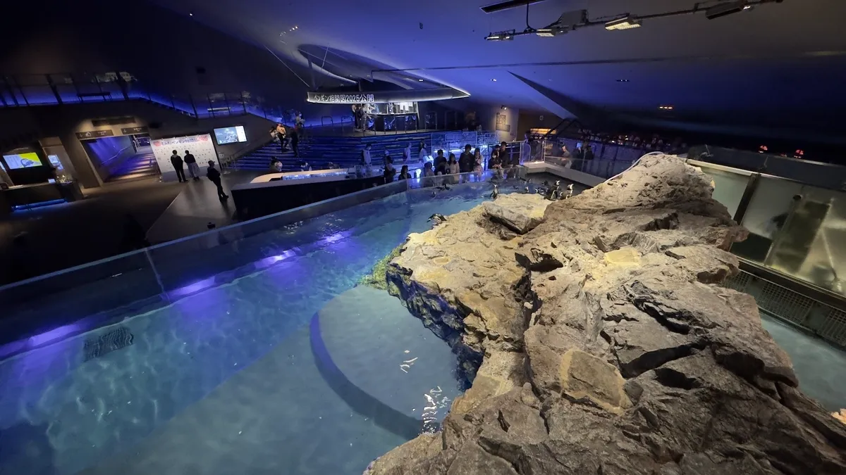 水族館內
