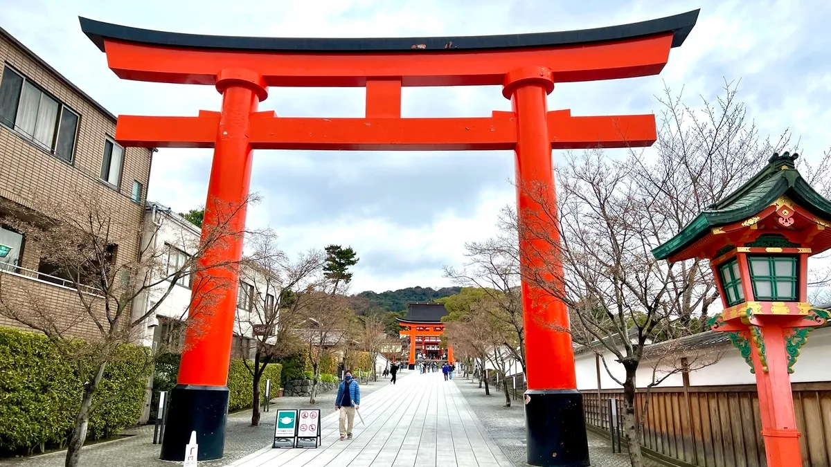 朱紅色鳥居