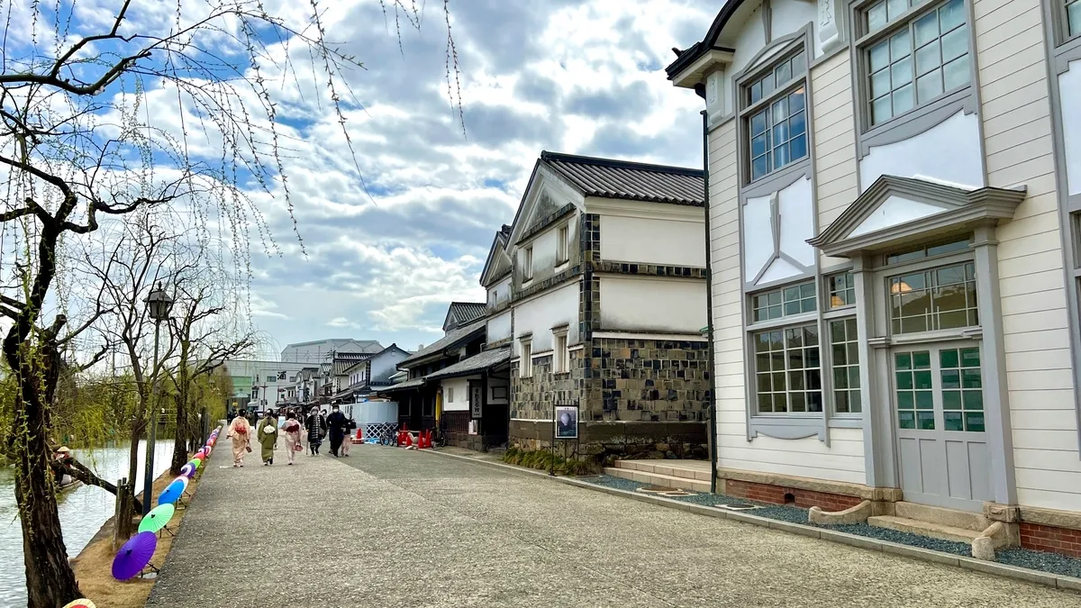 倉敷河沿岸街景