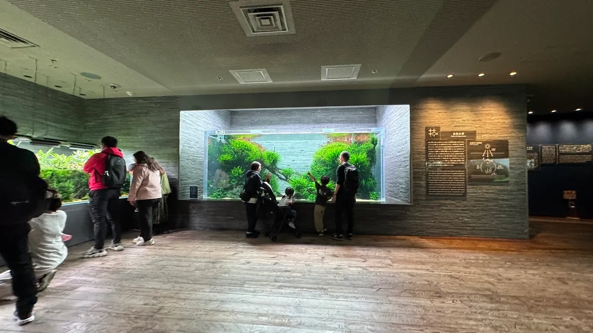 水族館內