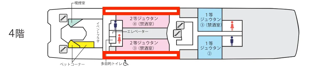 4層桌椅區位置