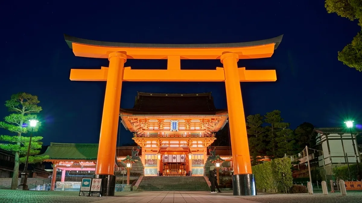 大鳥居和樓門