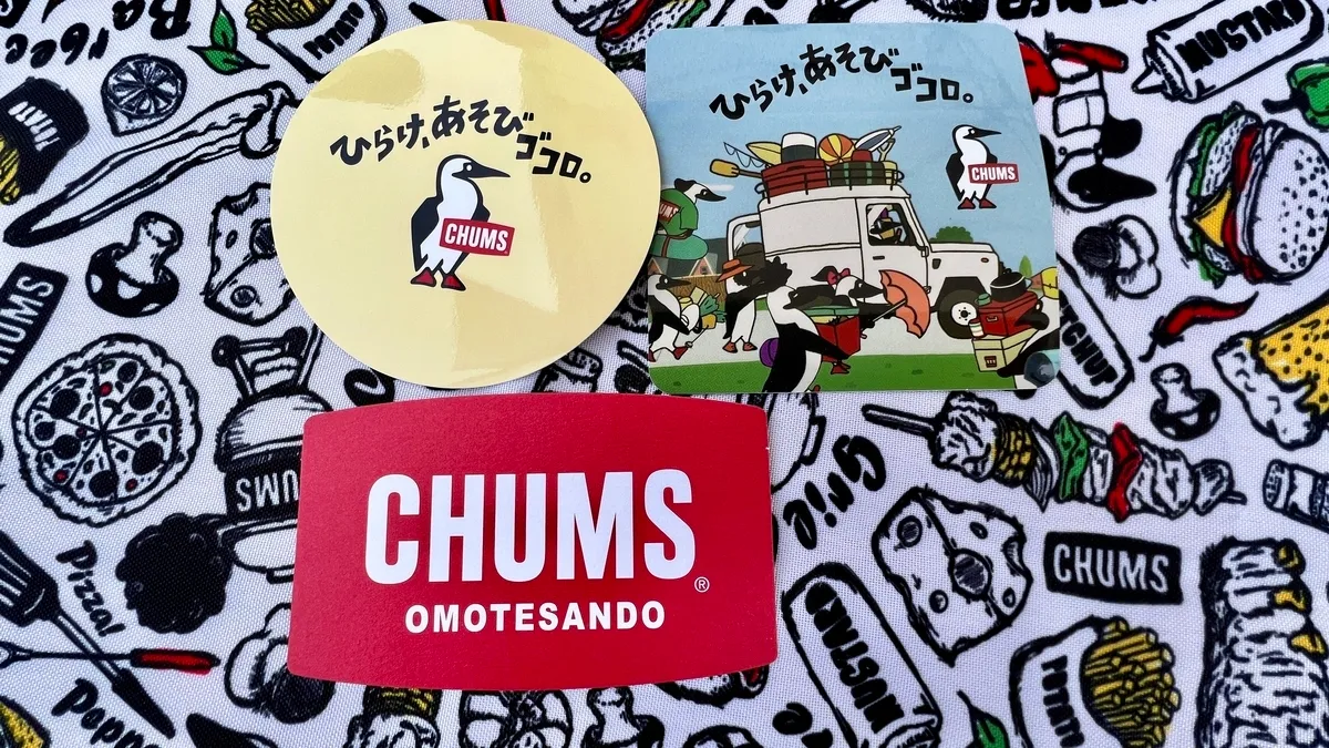 CHUMS貼紙