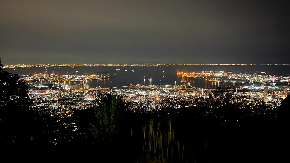 神戶的夜景